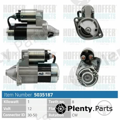 Hoffer H5035187 — Starter