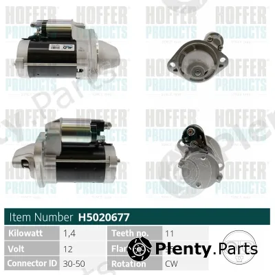 Hoffer H5020677 — Starter