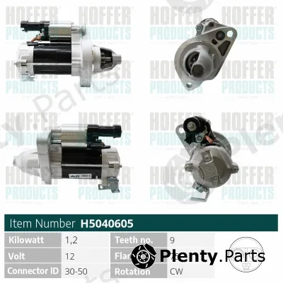 Hoffer H5040605 — Starter