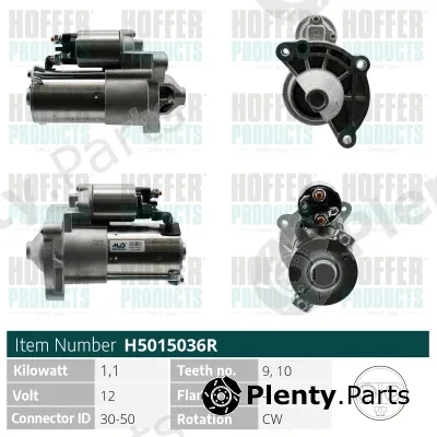 Hoffer H5015036R — Starter