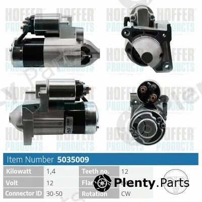 Hoffer H5035009 — Starter