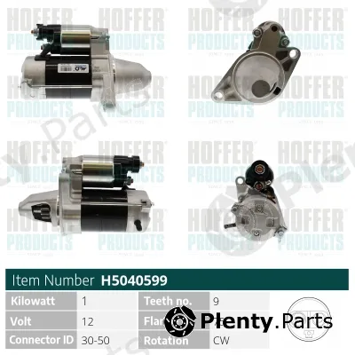 Hoffer H5040599 — Starter