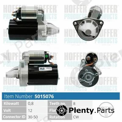 Hoffer H5015076 — Starter
