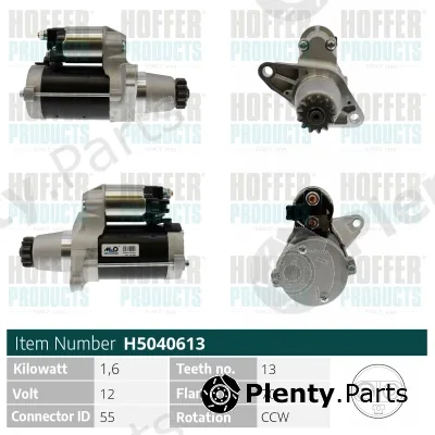 Hoffer H5040613 — Starter