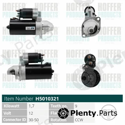 Hoffer H5010321 — Starter