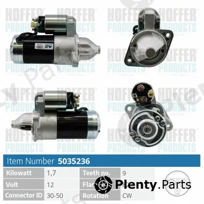 Hoffer H5035236 — Starter