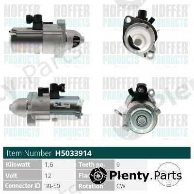Hoffer H5033914 — Starter