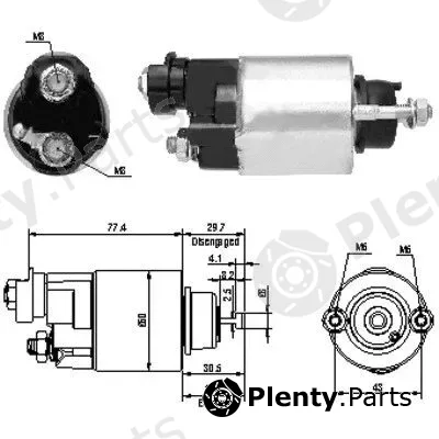 Hoffer 46173 — Solenoid Switch, starter