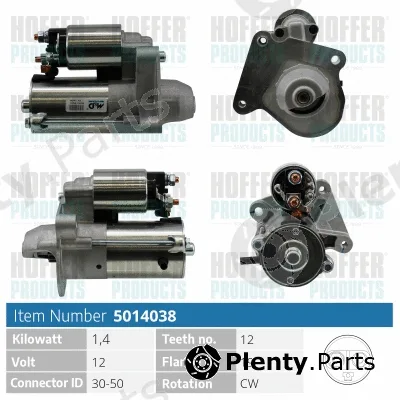 Hoffer H5014038 — Starter