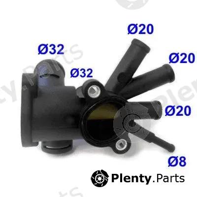 Hoffer 93147 — Coolant Flange