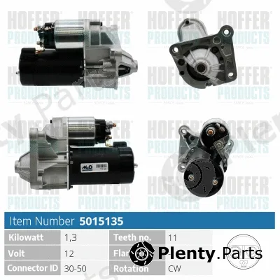 Hoffer H5015135 — Starter