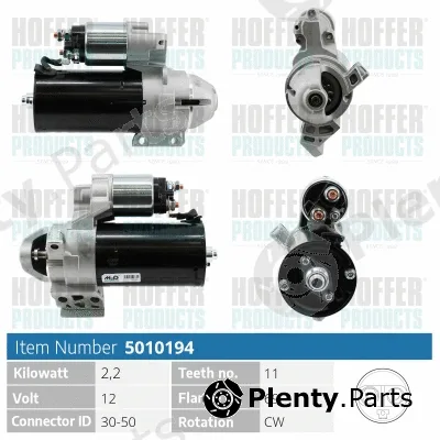 Hoffer H5010194 — Starter