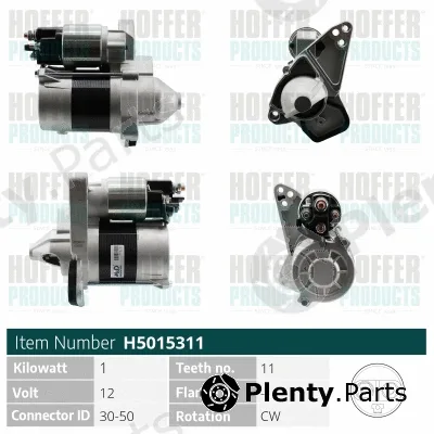 Hoffer H5015311 — Starter