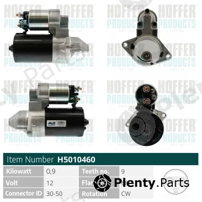 Hoffer H5010460 — Starter