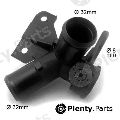 Hoffer 93235 — Coolant Flange