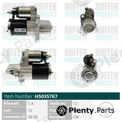 Hoffer H5035767 — Starter