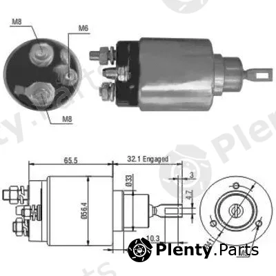 Hoffer 46069 — Solenoid Switch, starter