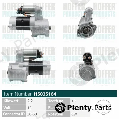 Hoffer H5035164 — Starter