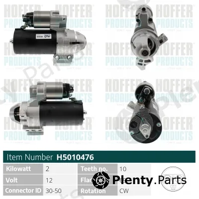 Hoffer H5010476 — Starter