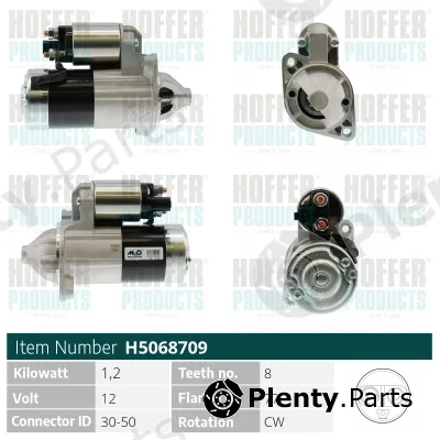 Hoffer H5068709 — Starter
