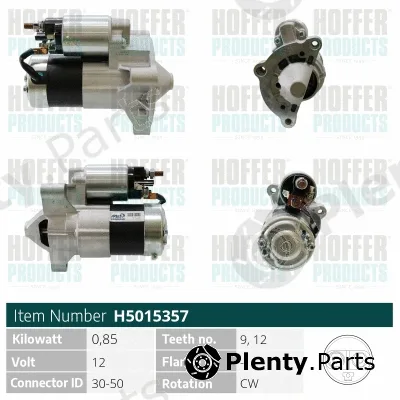 Hoffer H5015357 — Starter