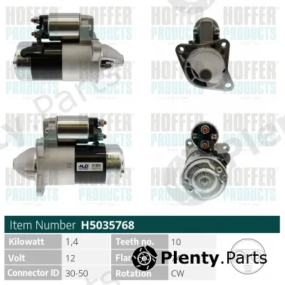 Hoffer H5035768 — Starter