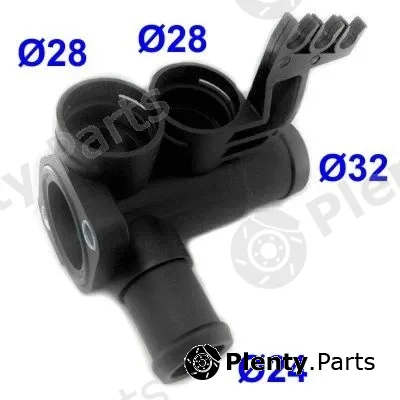 Hoffer 93105 — Coolant Flange