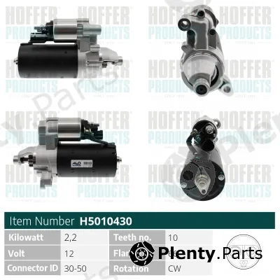 Hoffer H5010430 — Starter