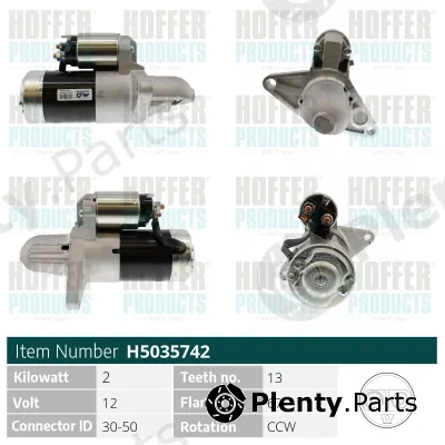 Hoffer H5035742 — Starter