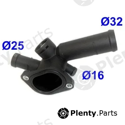 Hoffer 93123 — Coolant Flange
