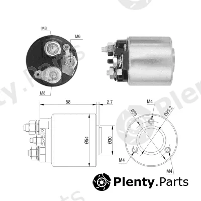 Hoffer 46212 — Solenoid Switch, starter