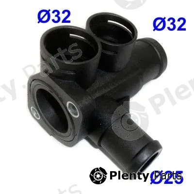 Hoffer 93127 — Coolant Flange