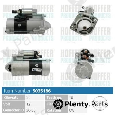 Hoffer H5035186 — Starter