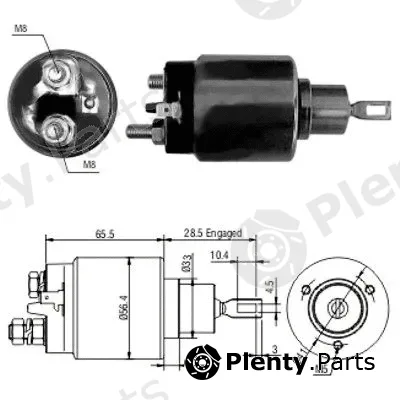 Hoffer 46068 — Solenoid Switch, starter