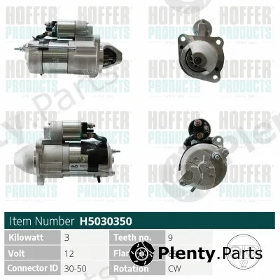 Hoffer H5040572 — Starter