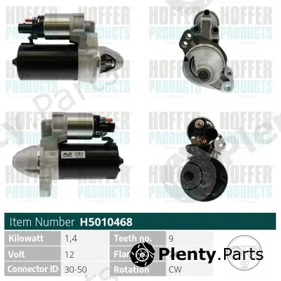 Hoffer H5010468 — Starter