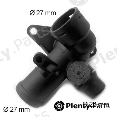 Hoffer 93207 — Coolant Flange