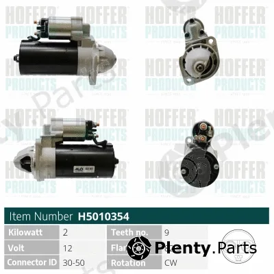 Hoffer H5010354 — Starter