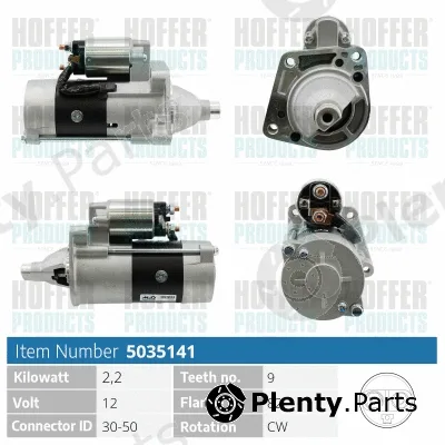 Hoffer H5035141 — Starter