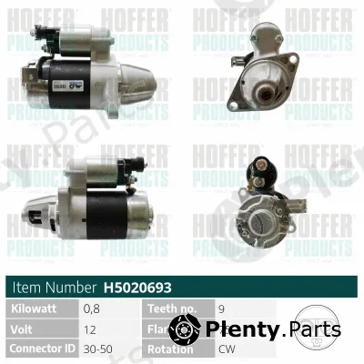 Hoffer H5020693 — Starter