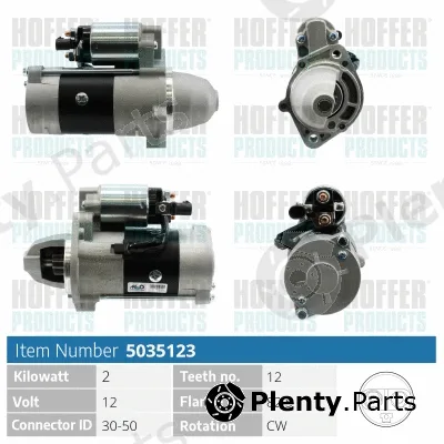 Hoffer H5035123 — Starter