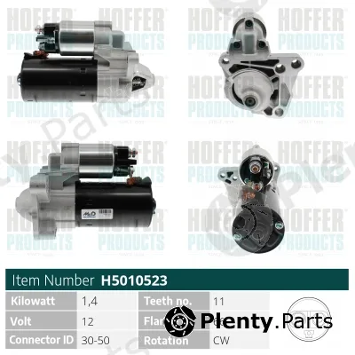 Hoffer H5010523 — Starter