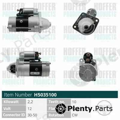 Hoffer H5035100 — Starter