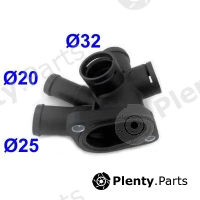Hoffer 93186 — Coolant Flange