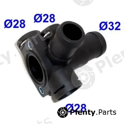 Hoffer 93104 — Coolant Flange