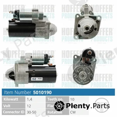 Hoffer H5010190 — Starter