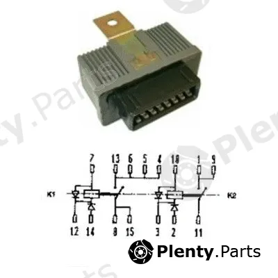 Hoffer 7240102 — Relay, fuel pump