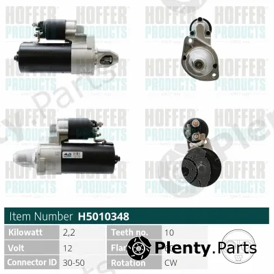 Hoffer H5010348 — Starter