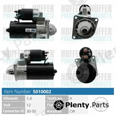 Hoffer H5010002 — Starter