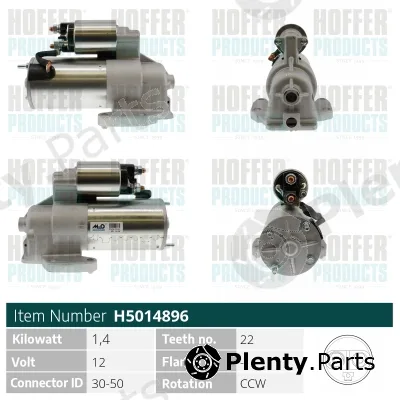 Hoffer H5014896 — Starter